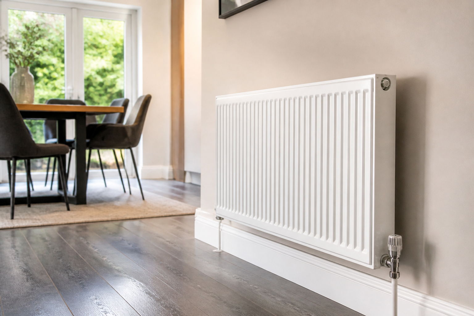 Radiator and heating installation