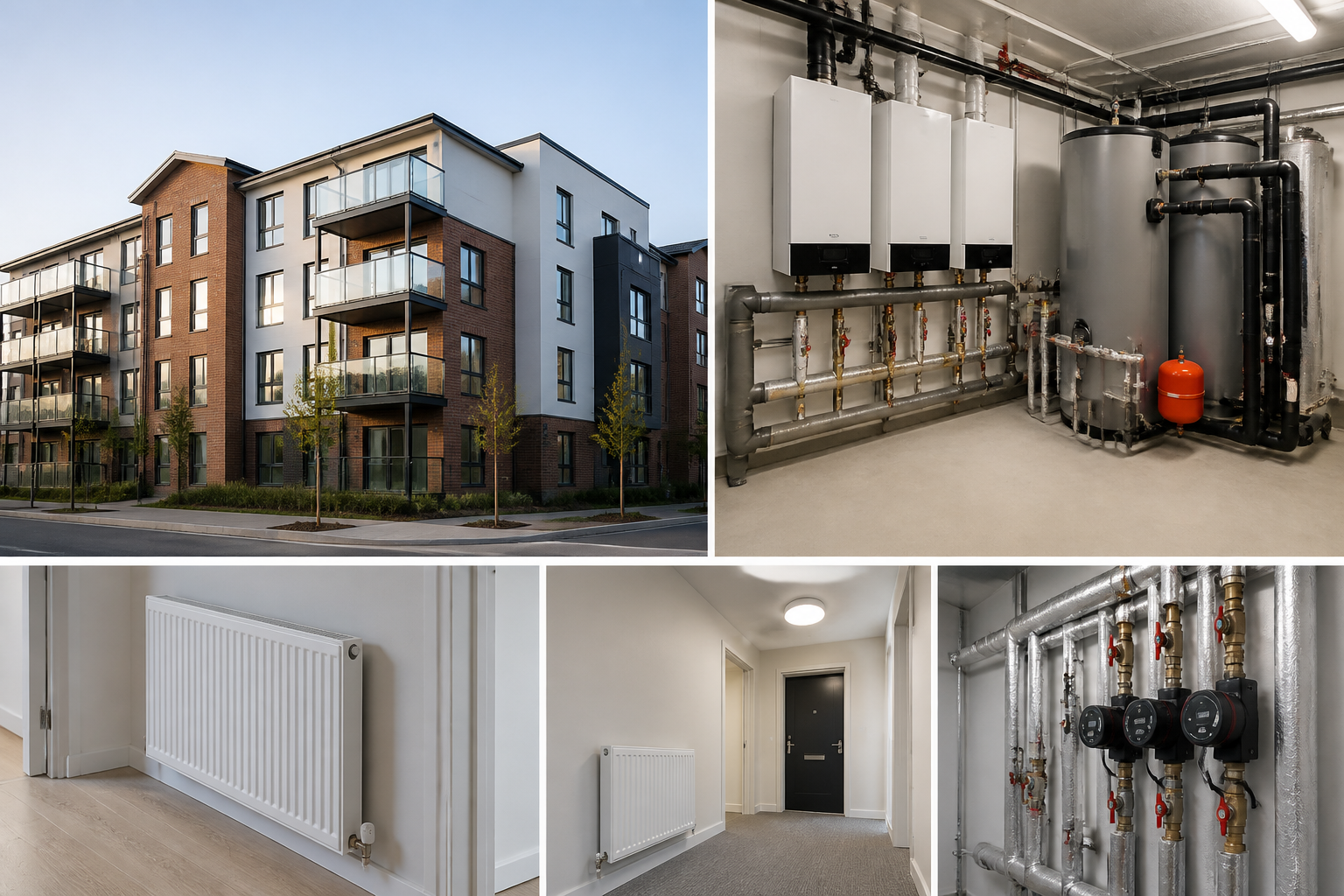 Apartment Block Heating Fit service package